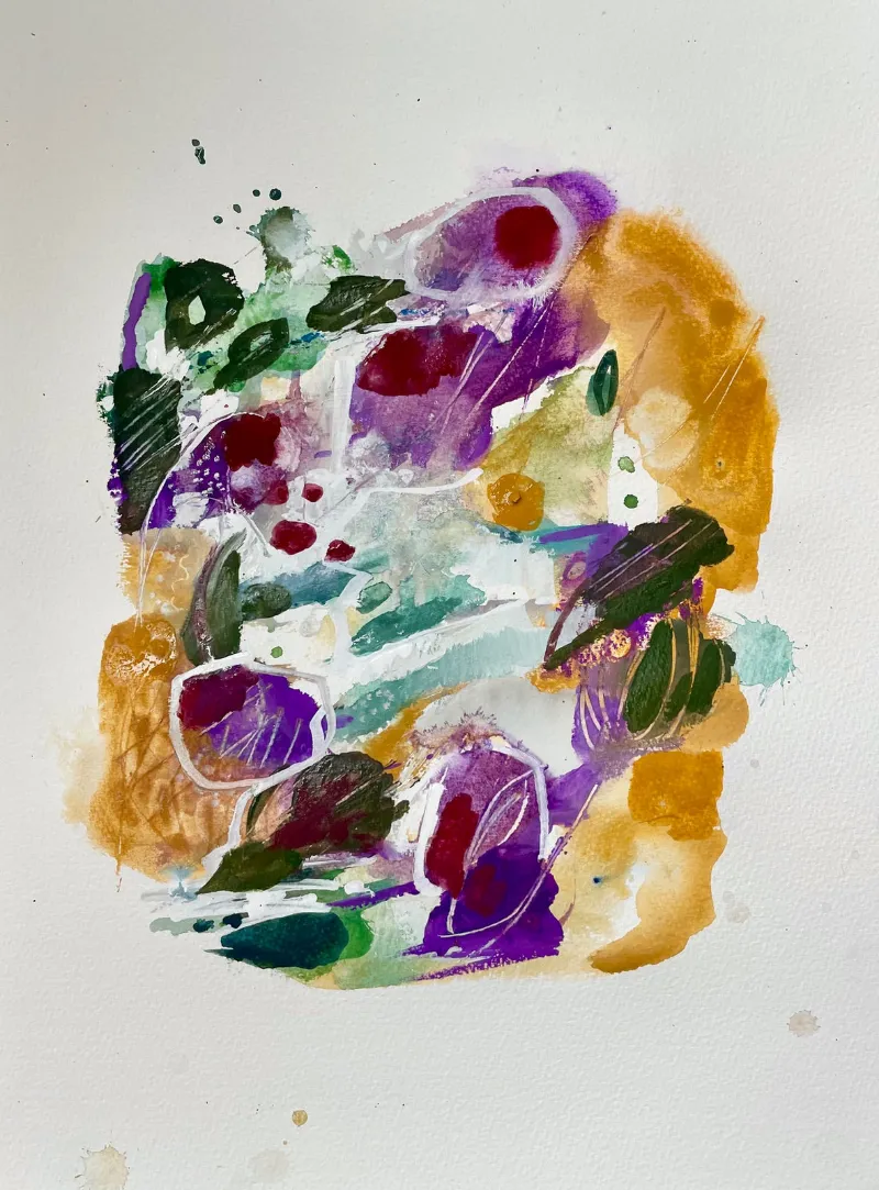 Pinot and Chards — work by Michele Zuzalek