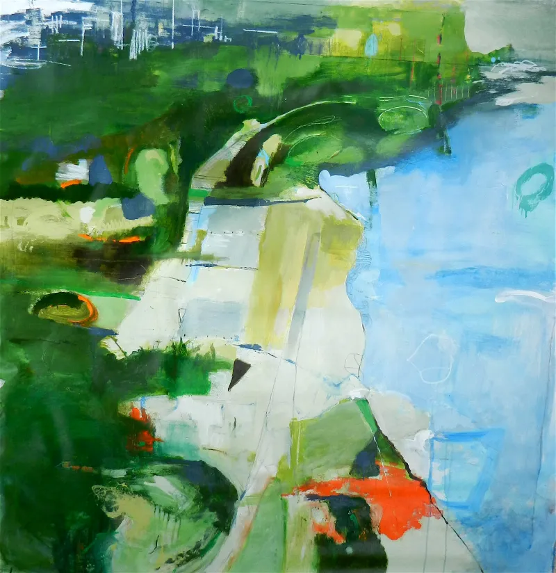 Coast — painting by Michele Zuzalek