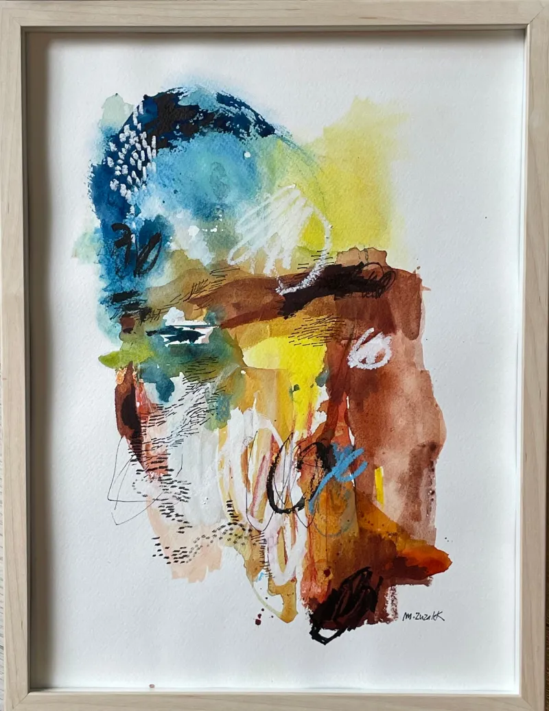 Coastal Bluffs 2 — work by Michele Zuzalek