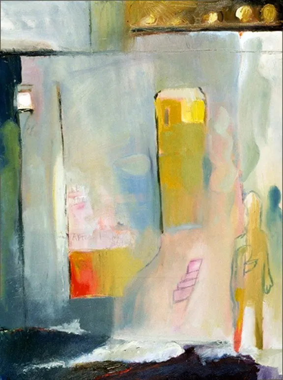 Crossroads — painting by Michele Zuzalek