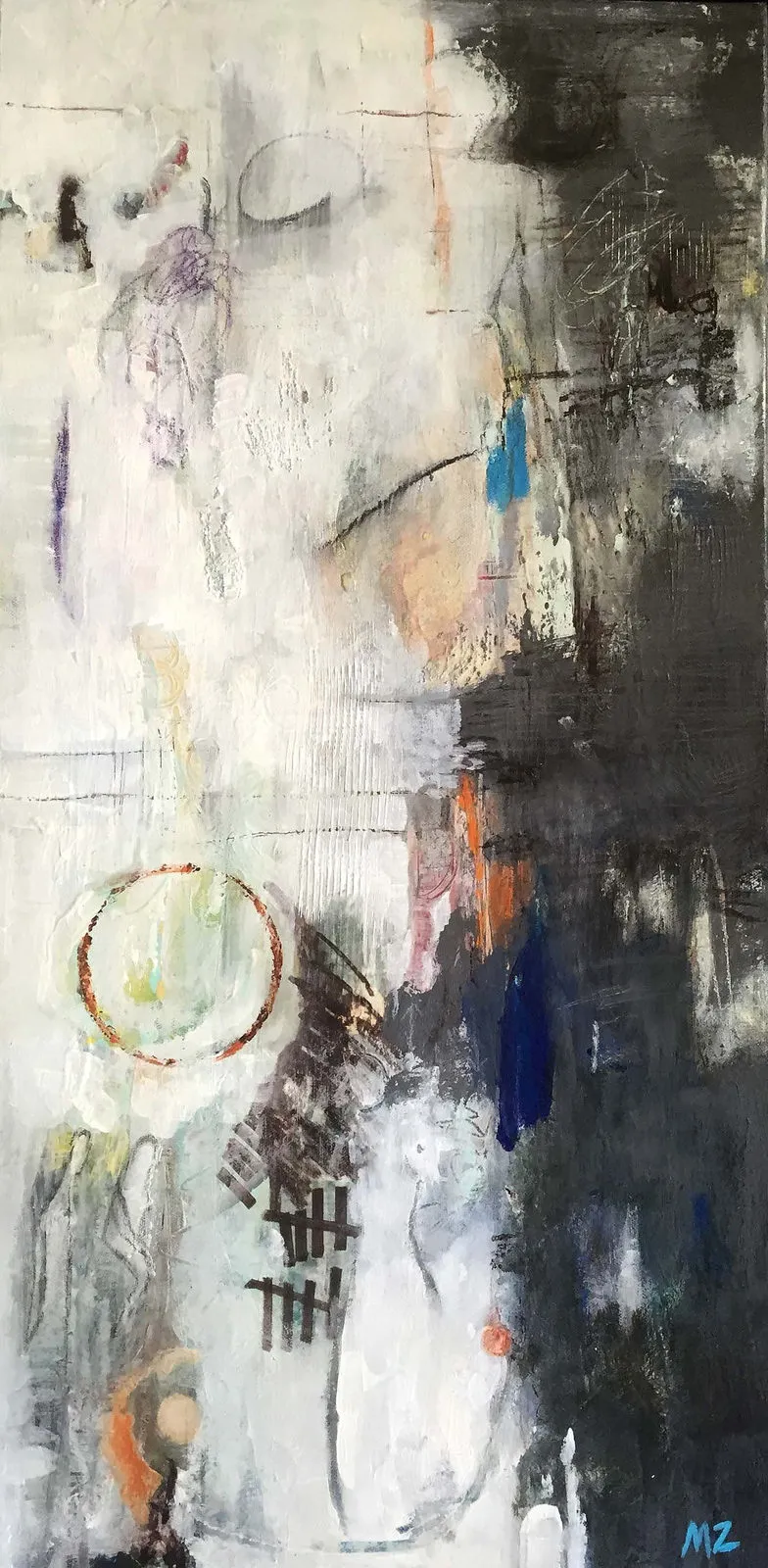 Cycles & Schedules — painting by Michele Zuzalek