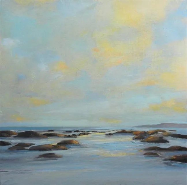Ebb Tide — painting by Michele Zuzalek
