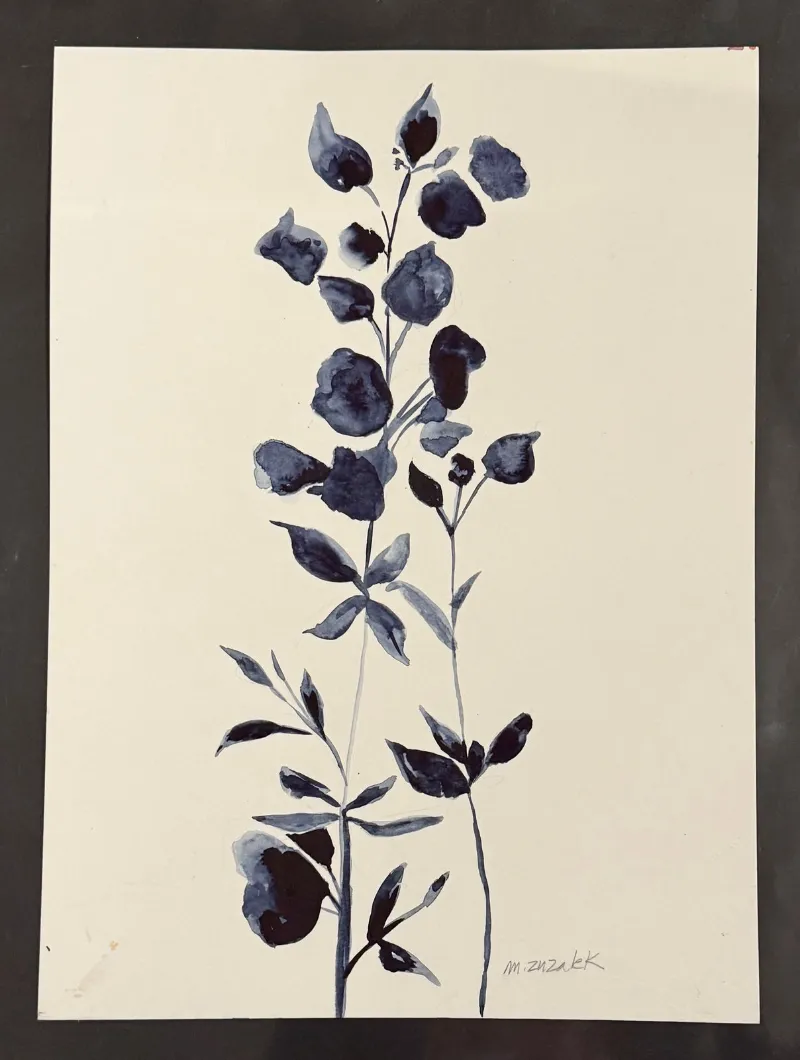 Etude Botanique # 25 — work by Michele Zuzalek