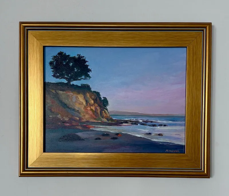 Feeling the Moment Santa Barbara — painting by Michele Zuzalek