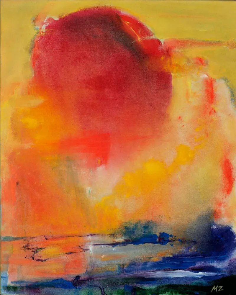 Fever — painting by Michele Zuzalek