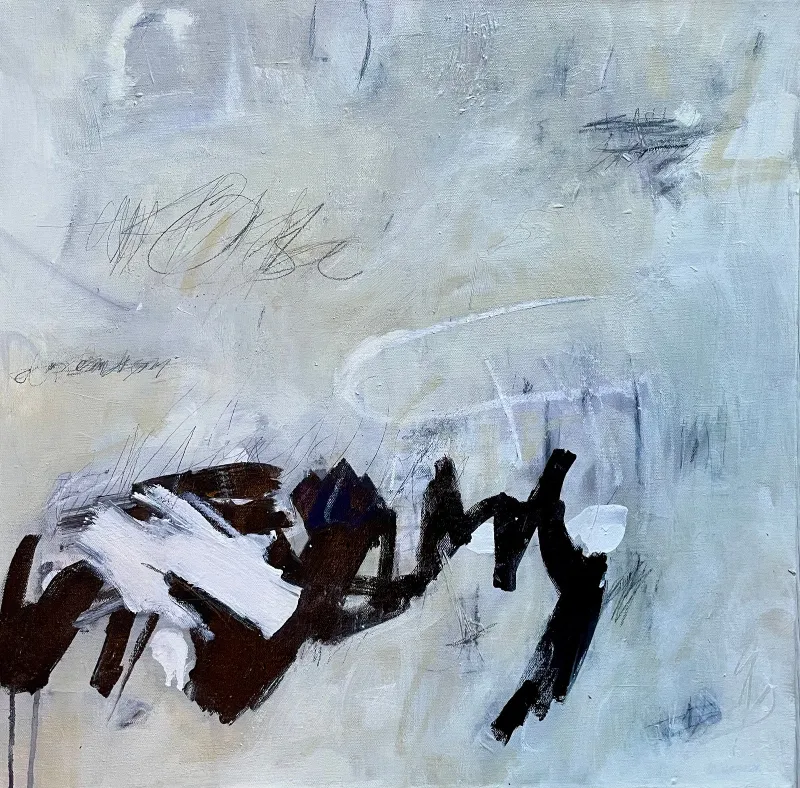 Collected Memories (Diptych) — painting by Michele Zuzalek