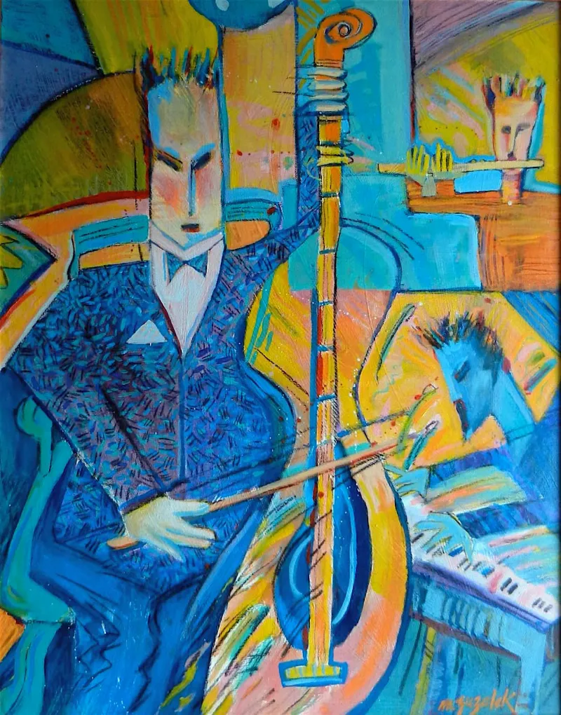 Jazz Trio — work by Michele Zuzalek