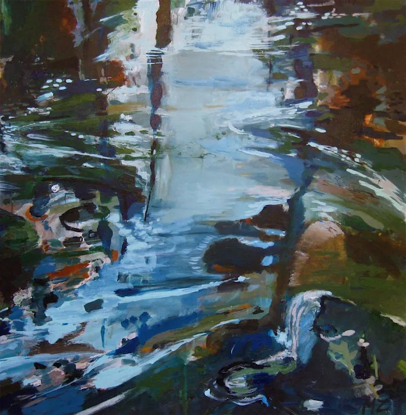 Breathing Room — painting by Michele Zuzalek
