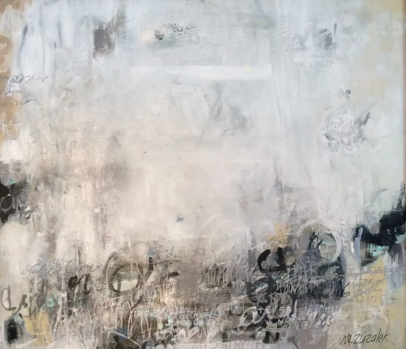 Just in Time — painting by Michele Zuzalek