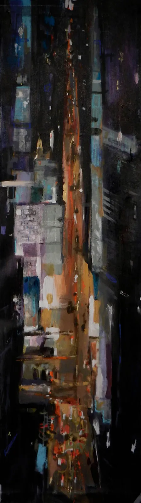 Manhattan — painting by Michele Zuzalek