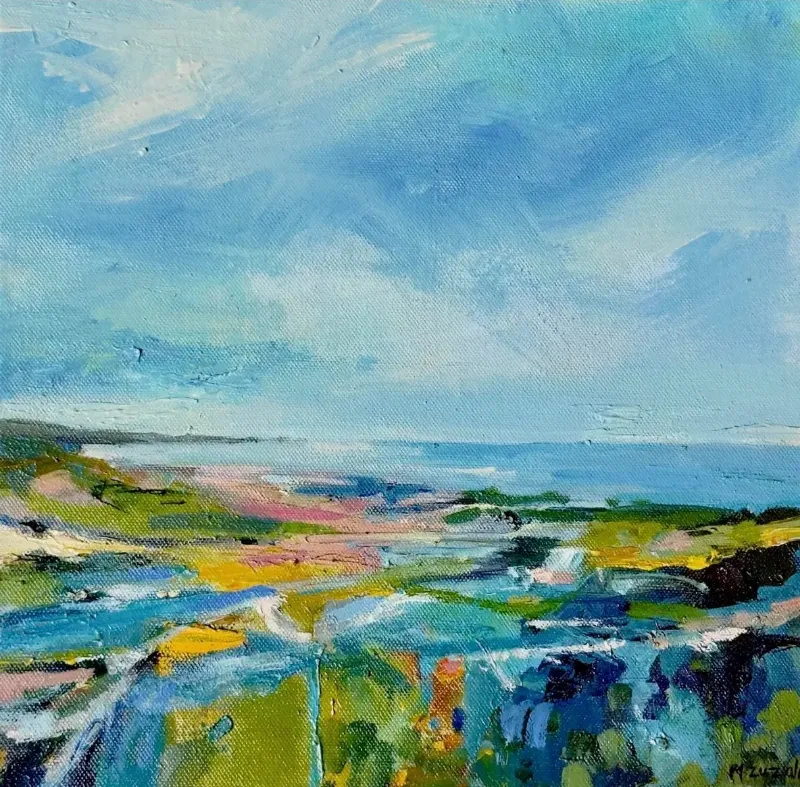 Non Negotiable — painting by Michele Zuzalek