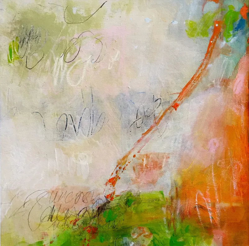 Poetry in Motion — painting by Michele Zuzalek