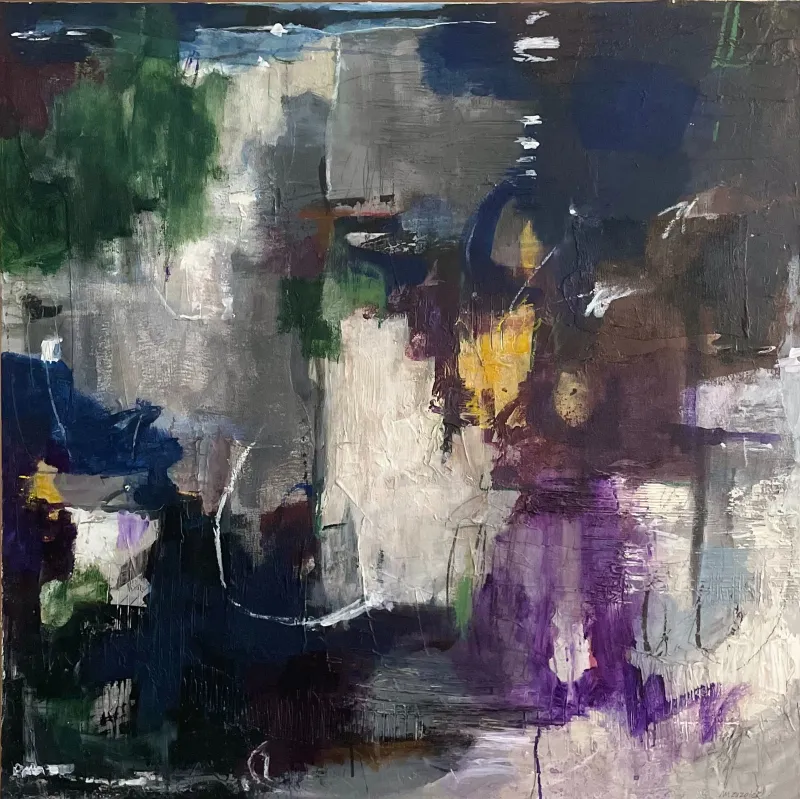 Resolution — painting by Michele Zuzalek
