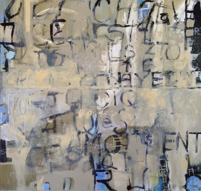 Rush to Judgement — painting by Michele Zuzalek