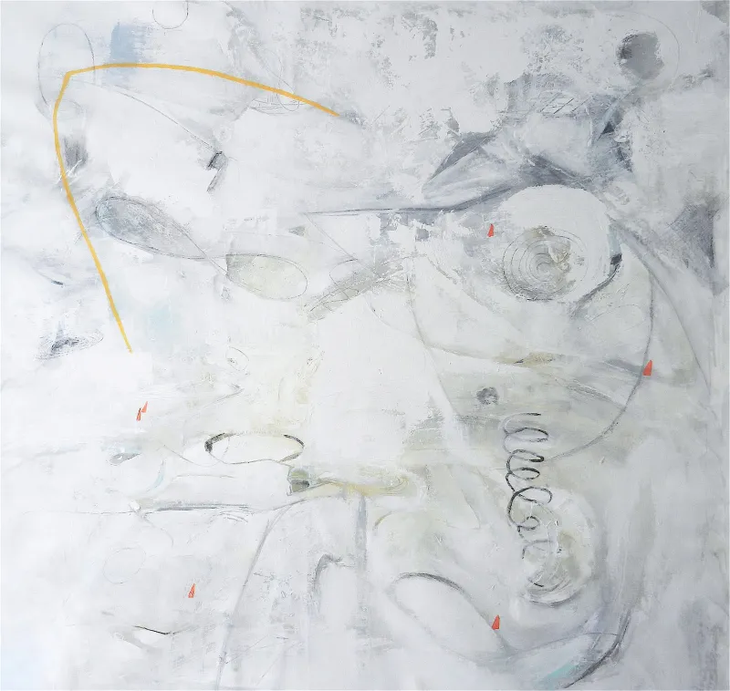 Skate — painting by Michele Zuzalek