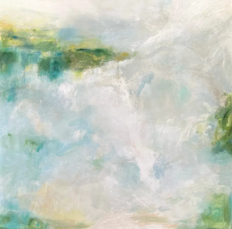 Staying on Course — painting by Michele Zuzalek