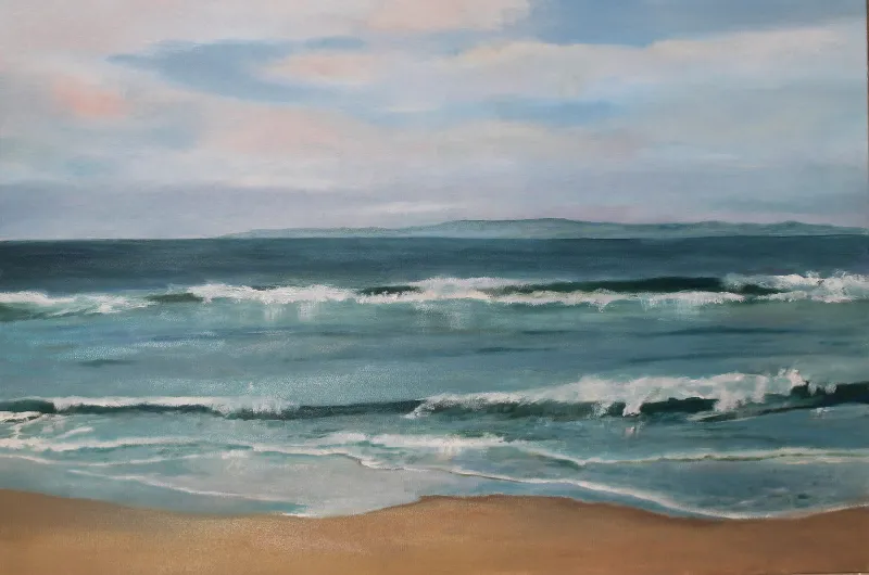 Summer Blues — painting by Michele Zuzalek