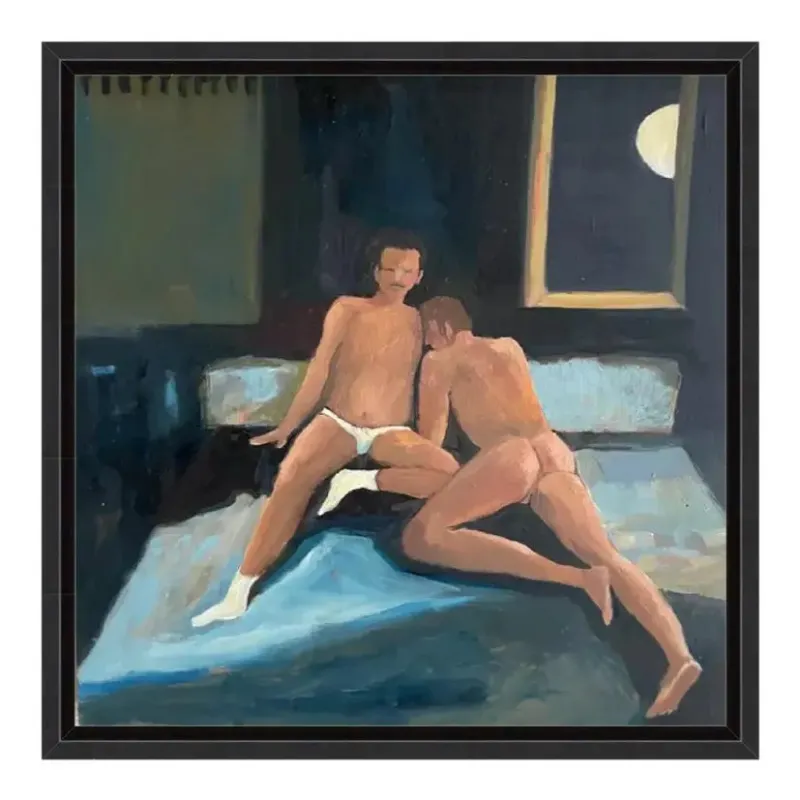 Full Moon Last Night — work by Michele Zuzalek