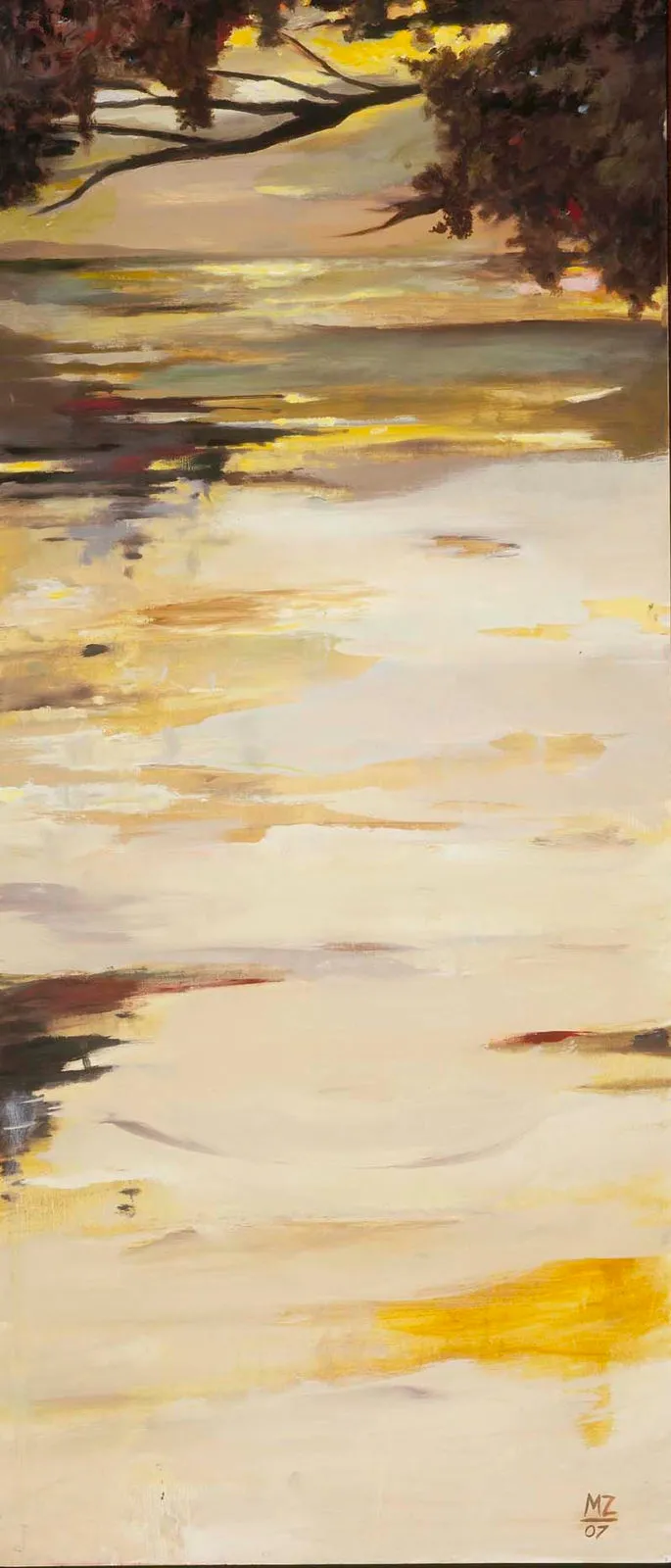Water Journey — painting by Michele Zuzalek