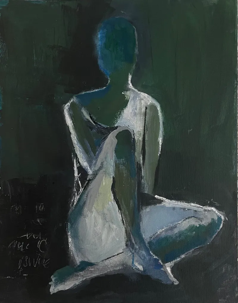 You Are Worth the Deeper Breath — work by Michele Zuzalek